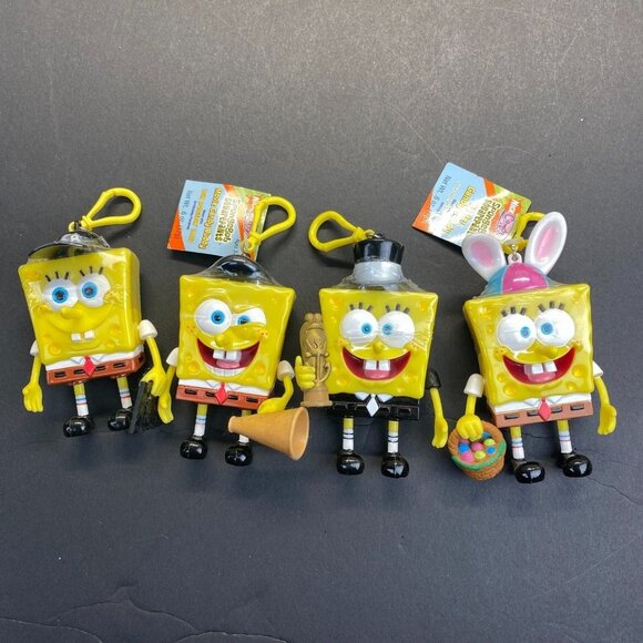 7 Vintage SpongeBob Candy Buddies - Nickelodeon - Valentines, Easter, Movies - Picture 3 of 16